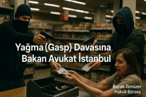 Yağma Gasp Davasına Bakan Avukat İstanbul.