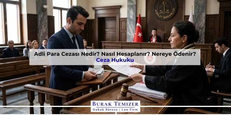 Adli Para Cezası Nedir? Nasıl Hesaplanır? Nereye Ödenir?