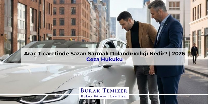 Araç Ticaretinde Sazan Sarmalı Dolandırıcılığı Nedir? | 2026