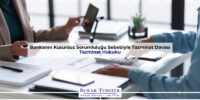 Bankanın Kusursuz Sorumluluğu Sebebiyle Tazminat Davası