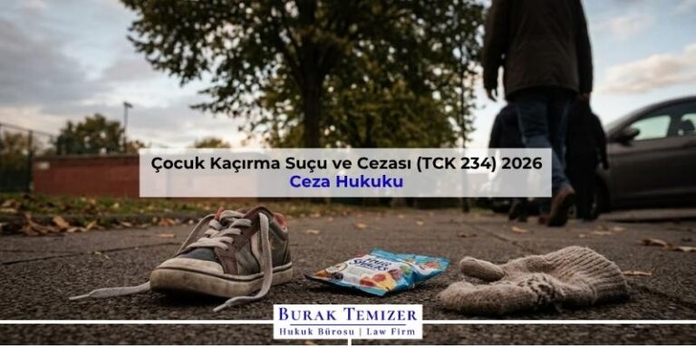 Çocuk Kaçırma Suçu ve Cezası (TCK 234) 2026