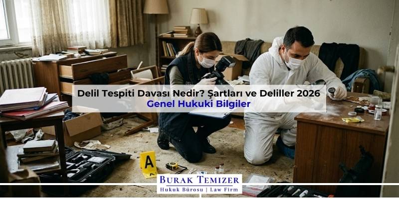 Delil Tespiti Davası Nedir? Şartları ve Deliller 2026