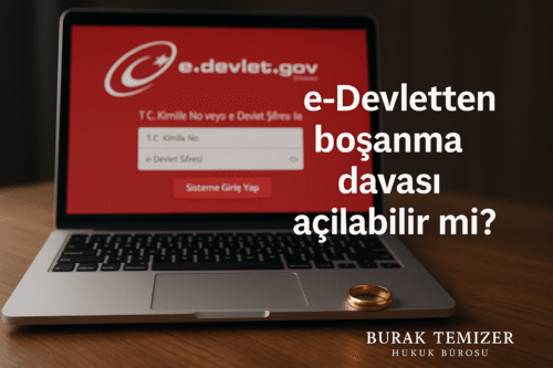 e devletten boşanma davası açmak
