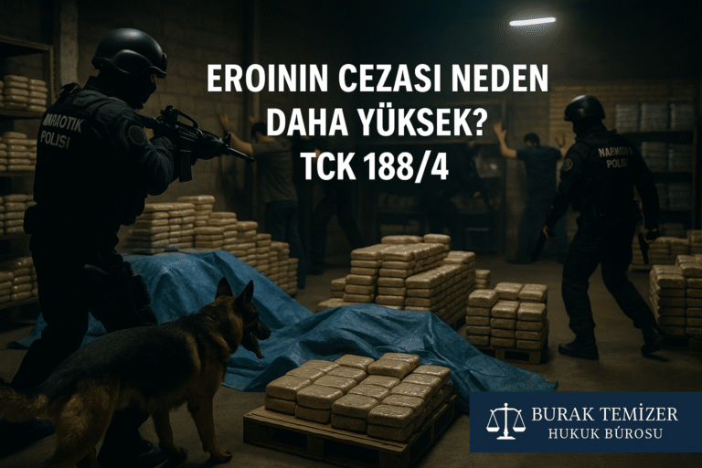 eroinin cezası neden daha yüksek?