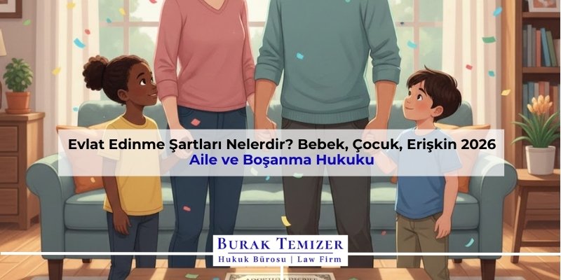 Evlat Edinme Şartları Nelerdir? Bebek, Çocuk, Erişkin 2026