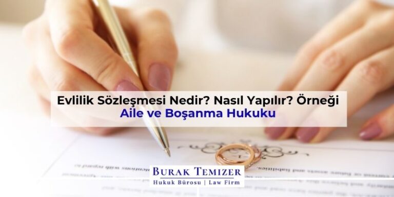 Evlilik Sözleşmesi Nedir? Nasıl Yapılır? Örneği