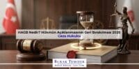 HAGB Nedir? Hükmün Açıklanmasının Geri Bırakılması