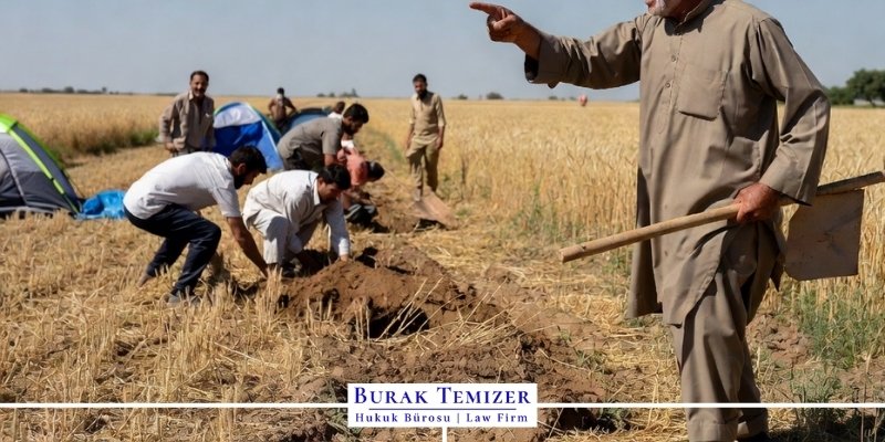 Hakkı Olmayan Yere Tecavüz Suçu TCK 154