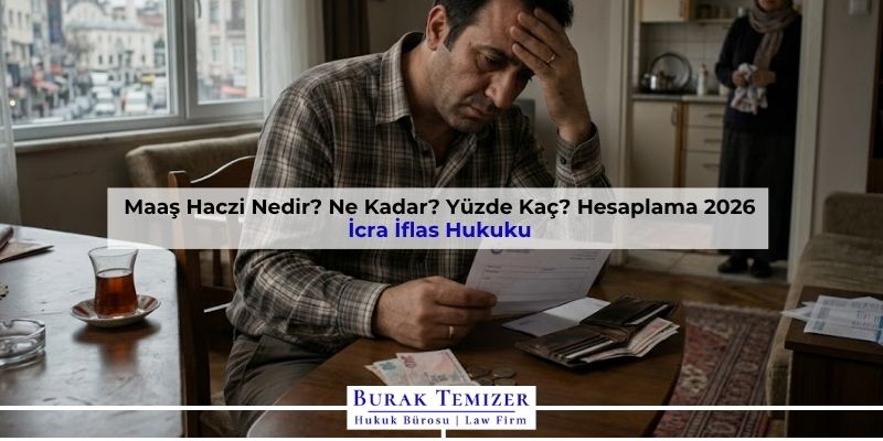 Maaş Haczi Nedir? Ne Kadar? Yüzde Kaç? Hesaplama 2026