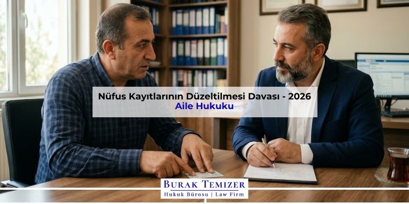 Nüfus Kayıtlarının Düzeltilmesi Davası - 2026