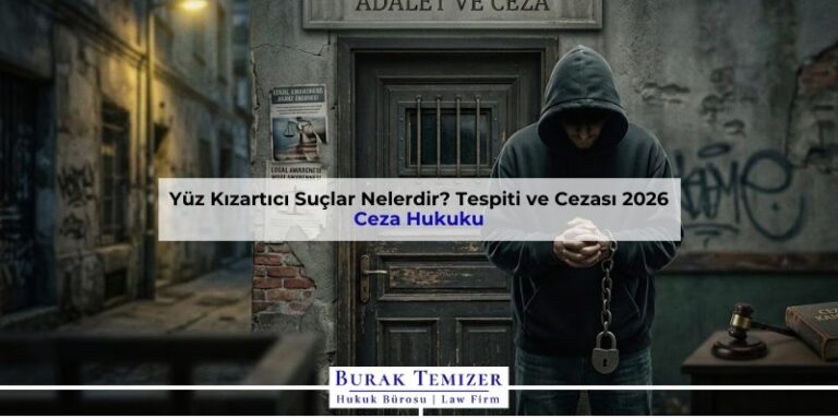 Yüz Kızartıcı Suçlar Nelerdir? Tespiti ve Cezası 2026