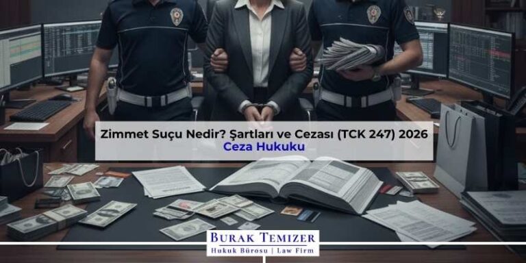 Zimmet Suçu Nedir? Şartları ve Cezası (TCK 247) 2026